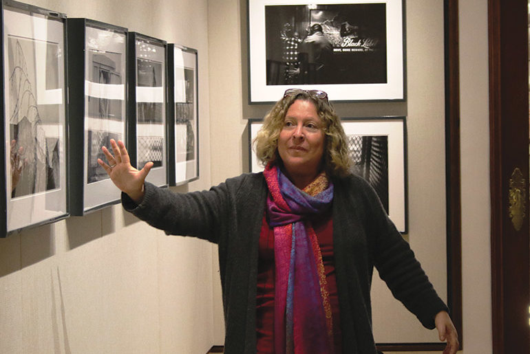 Jodi Bieber during the walkabout at Oliewenhuis