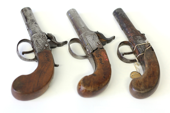Flat-sided grips